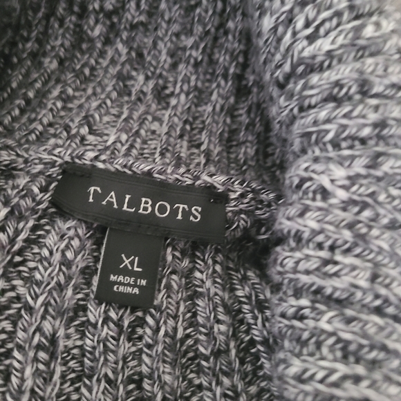 ❗️NWOT❗️TALBOTS Cable Cowlneck Sweater - Marla Size XL - Picture 6 of 8